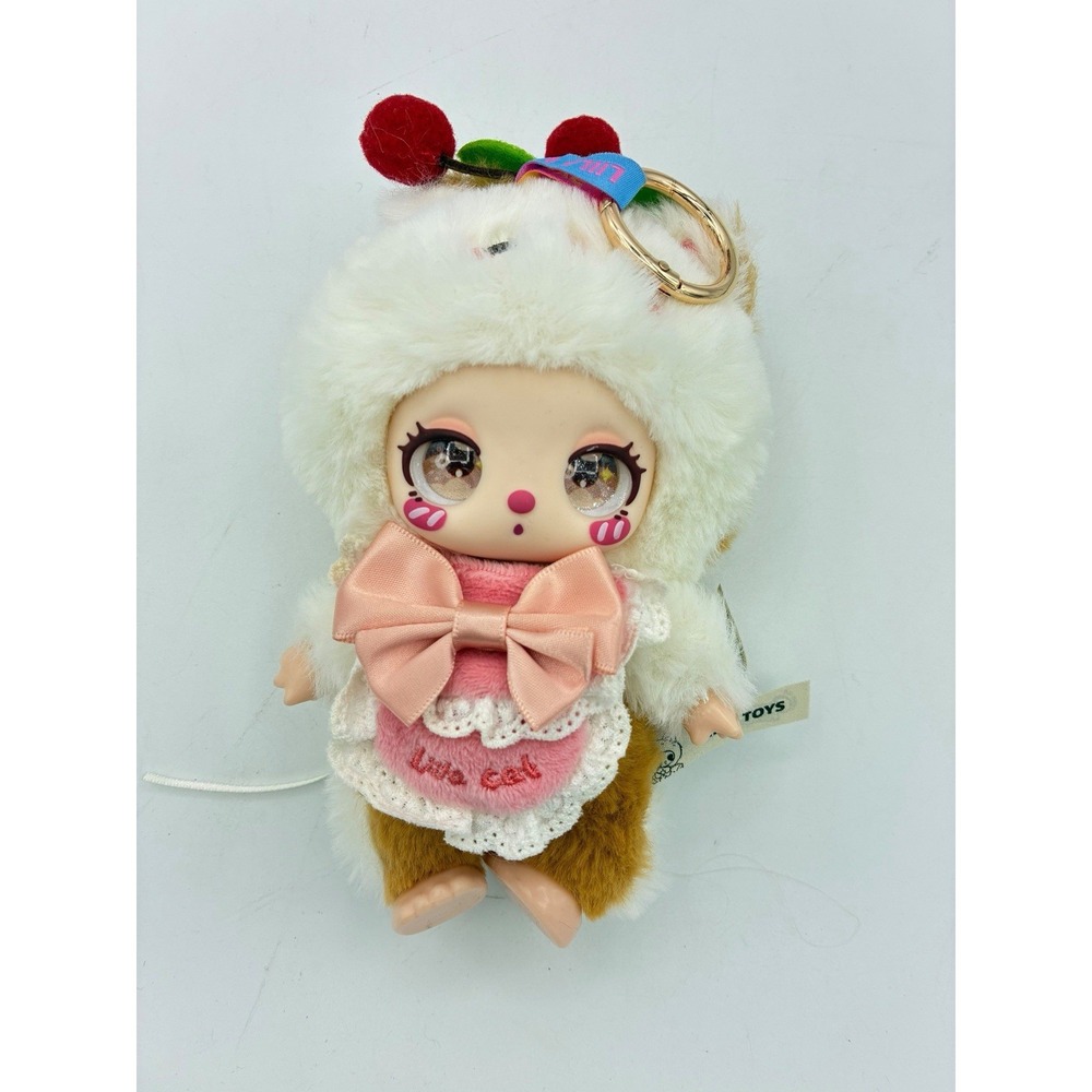 Liila's Chef Kitten Blind Box Chocolate Roll Vinyl Plush Pendent Soft Doll